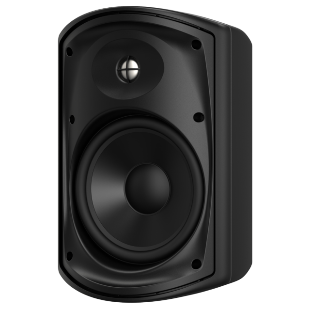 8" 2-Way Premium Outdoor Patio Speaker Single, w/ Optional 70V Tap, IP67 Rated White/Black P83 MK2